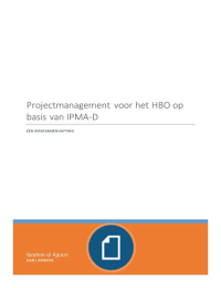 Samenvatting projectmanagement