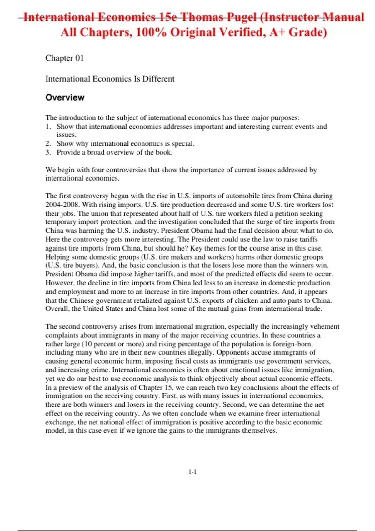 INTERNATIONAL ECONOMICS THOMAS PUGEL 18TH EDITION PDF visual data 2