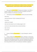 LDR-203S NCOA Exam &lpar;Collaborative Problem Solving&rpar; &vert;Questions and Verified Answers &vert; 100&percnt; Correct&vert; Grade A &lpar;2024&sol; 2025 Update&rpar;
