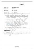  MODULE TITLE&colon;&Tab;Managerial Finance MODULE CODE&colon;&Tab;ACC7032 HAND IN DATE&colon;&Tab;24th July 2024  HAND BACK DATE&colon;&Tab;12th August 2024