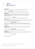 NR501 Week 8 Nursing Theory Quiz 2024&sol;2025 Updated