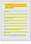 AAOS EMERGENCY CARE AND TRANSPORTATION OF  THE SICK AND INJURED ELEVENTH EDITION - CHAPTER 4 COMMUNICATIONS AND DOCUMENTATION&colon; QUESTIONS AND  ANSWERS&comma; GRADED A&plus;