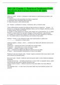 DAD 220 Chapter 2&colon; Relational Databases Exam Questions And Correct Answers All 100&percnt; Verified