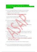 2024 ATI Nursing Care of Children Proctored Exam &lbrace;NGN&rcub; QUESTIONS AND ANSWERS