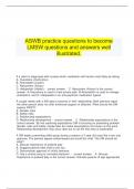   ASWB practice questions to become LMSW questions and answers well illustrated&period;