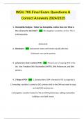 WGU C785 &ndash; Final Exam Questions & Correct Answers &lpar;2025&sol;2026&rpar; &vert; Verified Biochemistry Study Resource