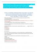 RCFE CALIFORNIA PREPARATION EXAM 2024 &vert; NEW VERSION UPDATE 2024-2025 BEST LATEST STUDYING MATERIAL WITH VERIFIED ANSWERS