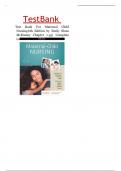 Test Bank For Maternal Child Nursing 6th Edition by Emily Slone McKinney Chapter 1-55&vert; Complete Guide&period;
