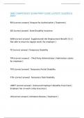 QME COMPETENCY EXAM PREP GUIDE &lpar;LATEST&rpar; QUIZZES & ANS&excl;&excl;