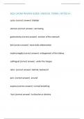 2024 CACMA REVIEW GUIDE &lpar; MEDICAL TERMS &rpar; RATED A&plus;