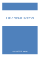 Principles of Logistics