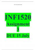 Exam &lpar;elaborations&rpar; INF1520 Assignment 3 &lpar;COMPLETE ANSWERS&rpar; 2024 - DUE 15 July 2024 &bull;&Tab;Course &bull;&Tab;Human Computer Interaction I &lpar;INF1520&rpar;