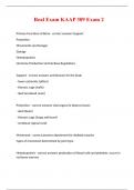 Real Exam KAAP 309 Exam 2