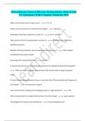 Massachusetts Funeral Director Jurisprudence State Exam&vert; 133 Questions&vert; With Complete Solutions 2024