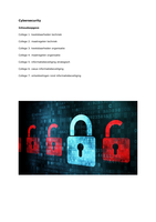 Colleges Cybersecurity (jaar 3)