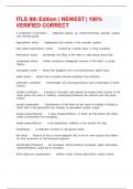 ITLS 9th Edition &vert; NEWEST &vert; 100&percnt; VERIFIED CORRECT