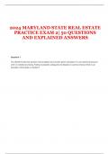 2024 REAL ESTATE NATIONAL EXAM &lpar;PSI&rpar;&vert; 100 QUESTIONS AND CORRECT EXPLAINED ANSWERS