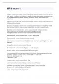 NFS exam with 100&percnt; correct solutions 2024