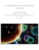 Cosmology & The Multiverse 