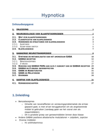Les 4 praktische psychofarmacologie: Hypnotica