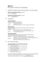 VWO M&O (Management en Organisatie) FORMULES hoofdstukken 9-16, 21-29 voor EINDEXAMEN
