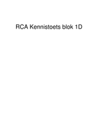 RCA IVT + KT blok 1D