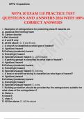 NURC 1001 EXAM &num;3 Comprehensive Questions with 100&percnt; CORRECT Answers