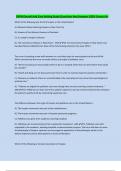 CHPN Overall And Care Setting Study Questions And Answers 100&percnt; Correct A&plus;