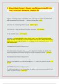 CHILD CARE FACILITY RULES AND REGULATIONS REVIEW  QUESTIONS AND ANSWERS&comma; GRADED A&plus;&sol;&lbrack;LATEST EXAM UPDATES&rsqb;
