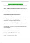 CHPN Chapter 3 Exam Review Points 2024 A&plus;