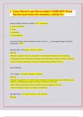 CHILD GROWTH AND DEVELOPMENT CGDR DCF&sol; EXAM  REVIEW QUESTIONS AND ANSWERS&comma; GRADED A&plus;&sol;&lbrack;LATEST EXAM UPDATES&rsqb;