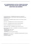 ATI COMPREHENSIVE 2024 EXAM WITH  COMPLETE QUESTIONS AND DETAILED  ANSWERS &lbrack;GRADABLE A&plus;&rsqb;