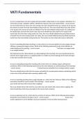 VATI Fundamentals Practice Guide Questions And Well Elaborated Answers&period;