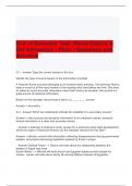 End of Semester Test&colon; World History A &lpar;for Edmentum &sol; Plato &rpar; Questions and Answers 2024