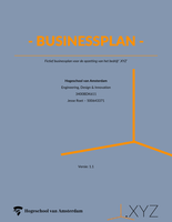 Bedrijfskunde businessplan totaalverslag