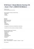N138 Exam 1 Study Material&comma; Nursing 138 - Exam 1 Part 1&comma; 00000 N138 Midterm