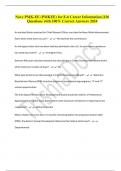 Navy PMK-EE &lpar;PMKEE&rpar; for E-6 Career Information &vert;136 Questions with 100&percnt; Correct Answers 2024