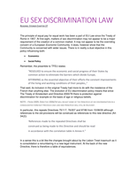 Sex Discrimination Law