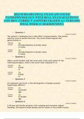 2024 NURS 6501 FINAL EXAM ADVANCED  PATHOPHYSIOLOGY WITH REAL EXAM QUESTIONS  AND 100&percnt; CORRECT ANSWERS GRADED A&plus;&sol; NURS 6501  FINAL WEEK 11 2024&sol;2025&lpar;NEW&excl;&rpar;