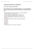 Organic Chemistry Module 8 Portage 219 TEST EXAM FINALS QUESTIONS WITH 100&percnt; VERIFIED SOLUTIONS 2024 Update