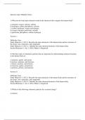 Exam 3 - BIOS252 &sol; BIOS 252 &lpar;Latest 2023 &sol; 2024&rpar; &colon; Anatomy And Physiology II With Lab - Chamberlain