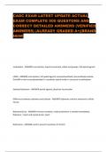 CADC EXAM LATEST UPDATE ACTUAL EXAM COMPLETE 500 QUESTONS AND CORRECT DETAILED ANSWERS &lpar;VERIFIED ANSWERS&rpar; &vert;ALREADY GRADED A&plus;&vert;&vert;BRAND NEW&excl;