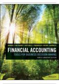 SOLUTION MANUAL FOR ACCOUNTING TOOLS FOR BUSINESS DECISION MAKING 9TH CANADIAN EDITION BY PAUL D KIMMEL&comma; JERRY J WEYGANDT