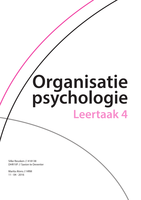 Organisatiepsychologie leertaak 4 