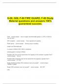   G-60&comma; G60&comma; F-60 FIRE GUARD&comma; F-60 Study Material questions and answers 100&percnt; guaranteed success&period;