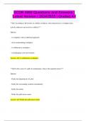ECOR 4995 Questions and Answers &vert; Latest Version &vert; 2024&sol;2025 &vert; Graded A&plus;