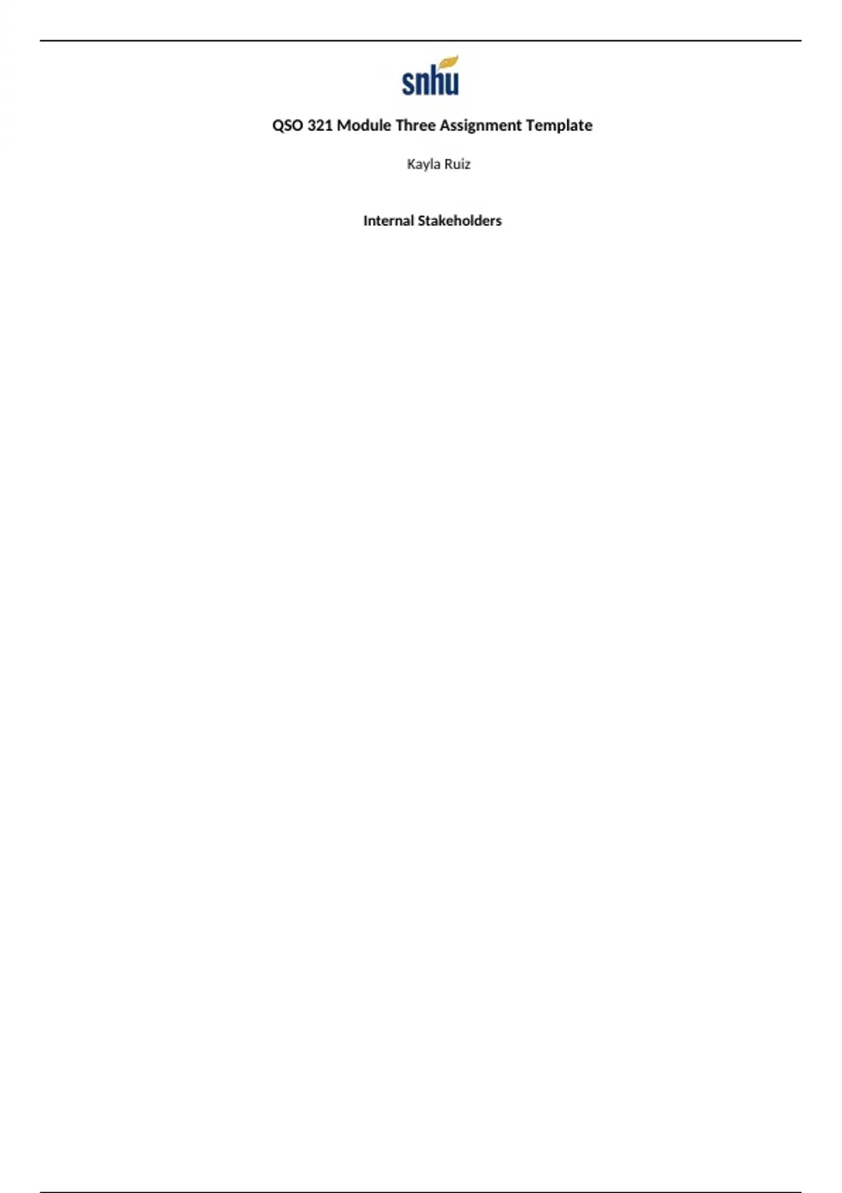 module 3 assignment template - QSO-321-J7302 (QSO321) - Stuvia US