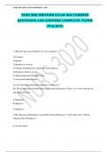 NURS 3020 MIDTERM EXAM 2024 VERIFIED  QUESTIONS AND ANSWERS COMPLETE PAPER &lpar;WALDEN&rpar;