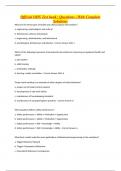 Official OHS Test bank &vert; Questions &vert; With Complete Solutions