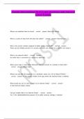Mendix Intermediate Real Exam Questions And Answers Latest Update&period;